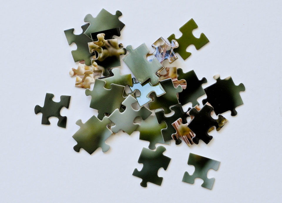 Puzzle, Einzelteile